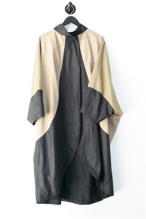 Beige & Black Lipton's - Vintage Dress Coat, size O/S