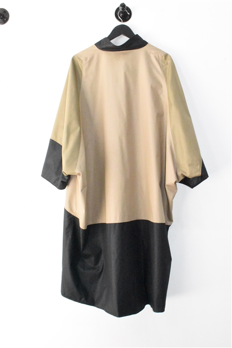 Beige & Black Lipton's - Vintage Dress Coat, size O/S