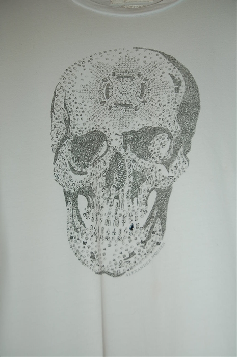 Bright White Alexander McQueen T-Shirt, size XL