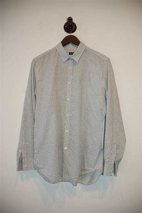 Pale Gray Paul Smith - PS Button Shirt, size M