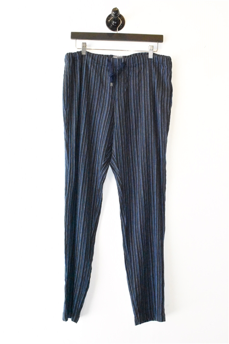 Navy Stripe Vince Trousers, size L