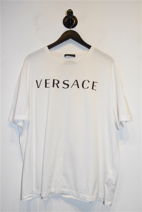 Soft White Versace T-Shirt, size 2XL