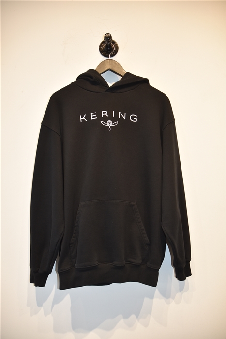 Basic Black Balenciaga Hoodie, size S