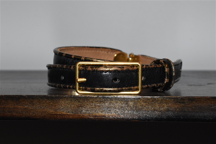 Black & Gold 3.1 Phillip Lim Belt, size S
