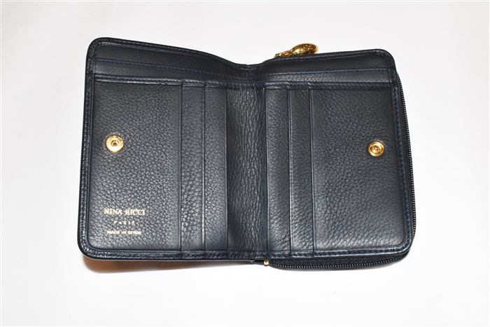 Navy Nina Ricci - Vintage Wallet, size O/S