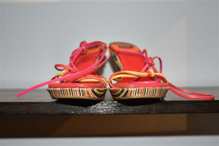 Rainbow Stuart Weitzman Wedge, size 8