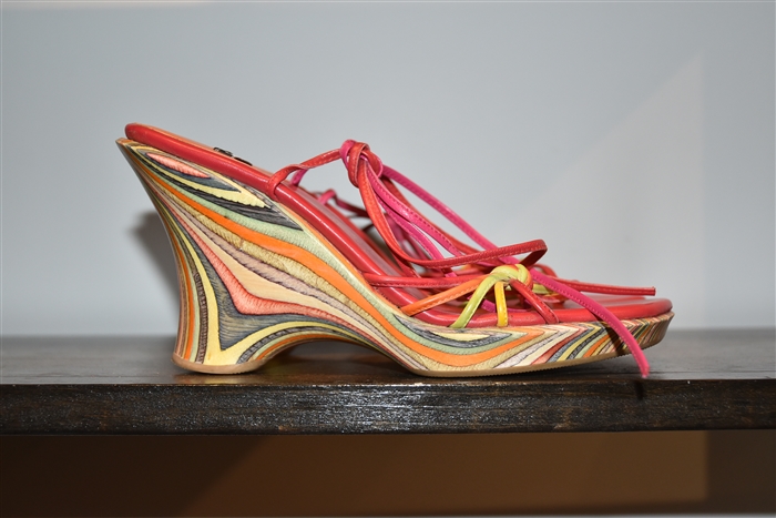 Rainbow Stuart Weitzman Wedge, size 8