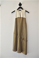 Gold Marie Saint Pierre Shift Dress, size M