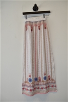 White Johnny Was Maxi Skirt, size XS