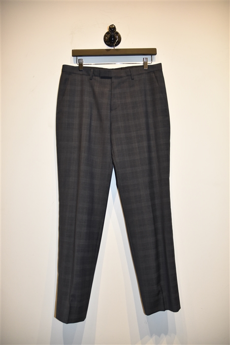 Navy Check Hugo Boss - Boss Trousers, size 32