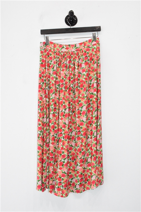 Floral A.P.C. A-Line Skirt, size 4