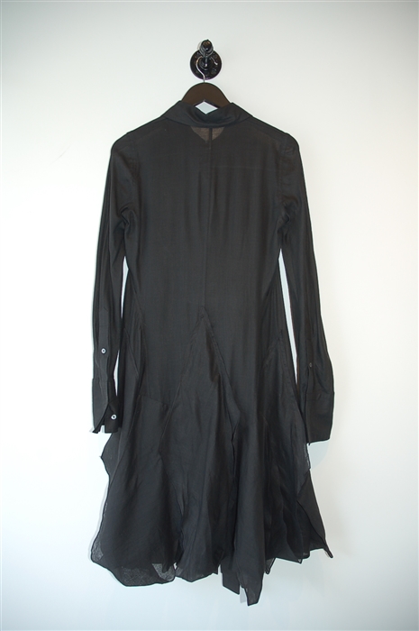 Basic Black Marie Saint Pierre Shirt Dress, size S