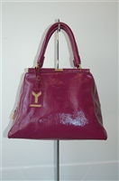 Boysenberry Saint Laurent Satchel, size L