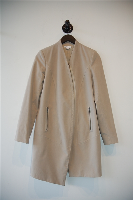 Pale Beige Helmut Lang Coat, size S