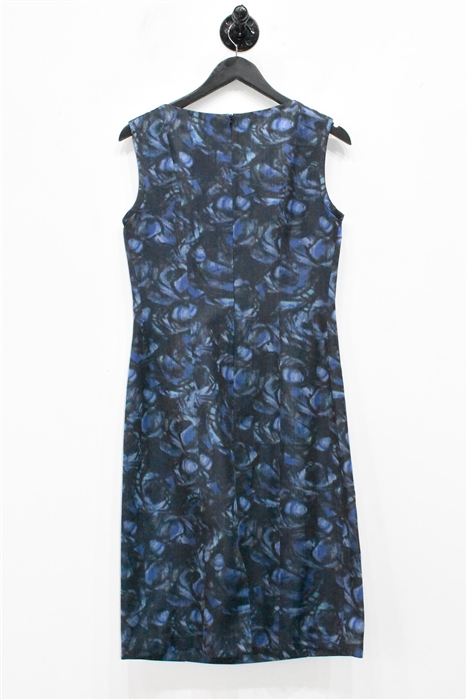 Abstract Print Comrags Sheath Dress, size L
