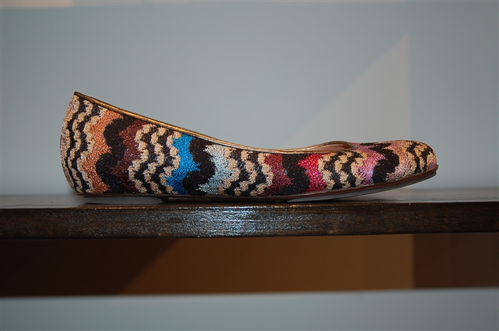 Striped Missoni Ballet Flats, size 8.5