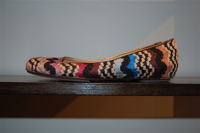 Striped Missoni Ballet Flats, size 8.5