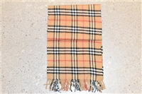Check Burberry Scarf, size O/S