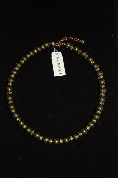 Gold Nina Ricci Necklace, size O/S