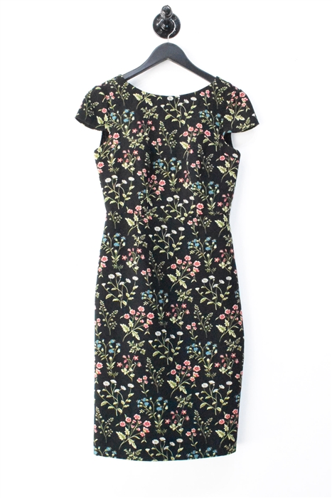 Floral Erdem Sheath Dress, size 2