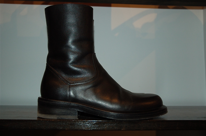 Black Leather Ann Demeulemeester Boots, size 7.5
