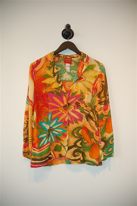 Floral Kenzo Shirt, size 8