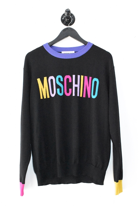 Black Moschino Pullover, size M