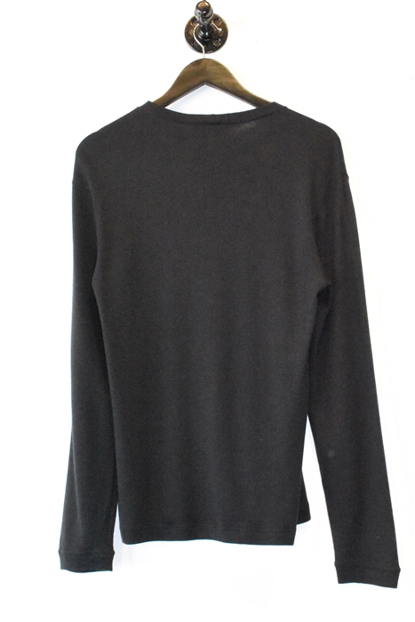 Basic Black Giorgio Armani Cashmere Sweater, size XL