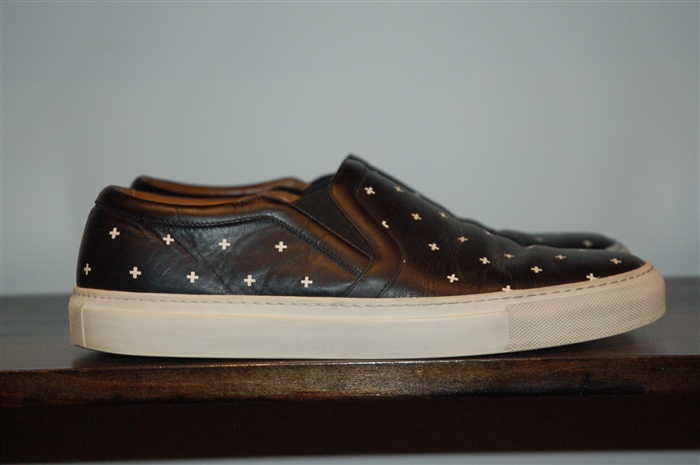 Black & White Givenchy Slip-On Sneaker, size 11