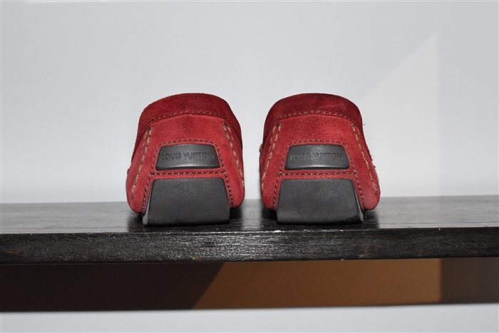 Dark Red Louis Vuitton Loafer, size 12