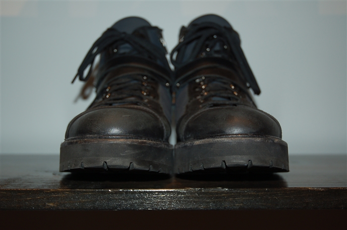 Blue & Black Neil Barrett High-Top Sneakers, size 12