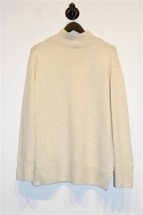 Pale Beige Vince Cashmere Sweater, size S