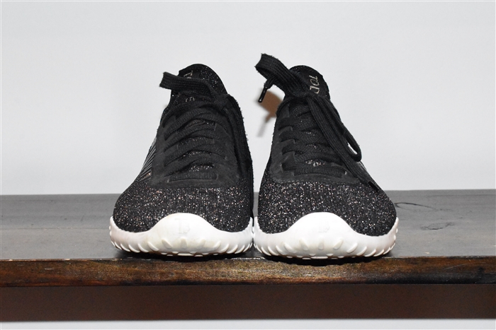 Sparkly Black Tod's Sneaker, size 9.5