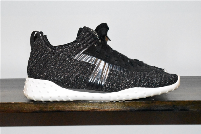 Sparkly Black Tod's Sneaker, size 9.5