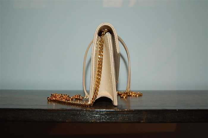 Powder Beige Saint Laurent Cross-Body, size S