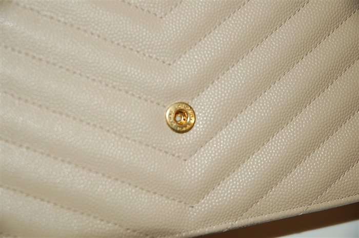 Powder Beige Saint Laurent Cross-Body, size S