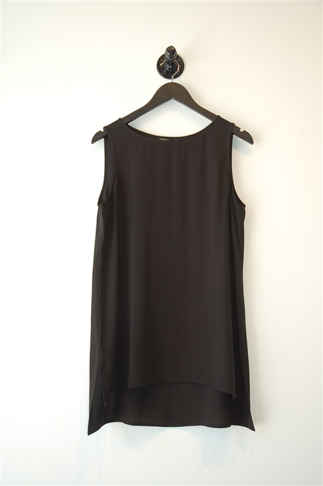 Basic Black Eileen Fisher Shell, size S