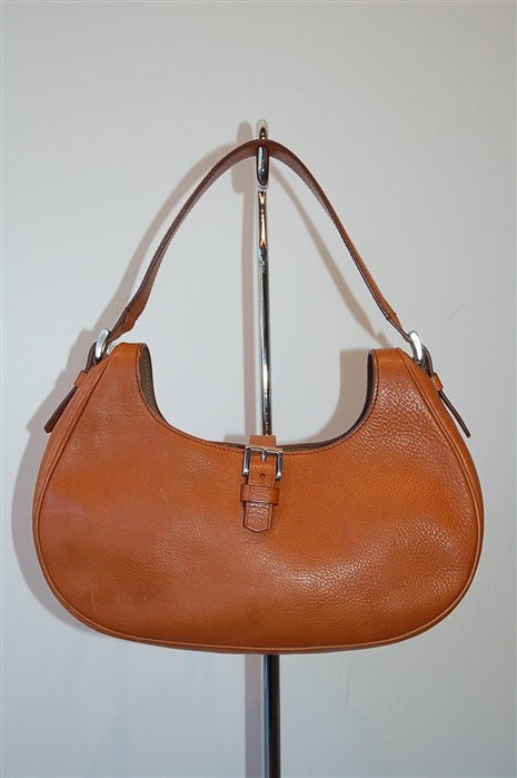 Saddle Brown Prada Hobo, size S