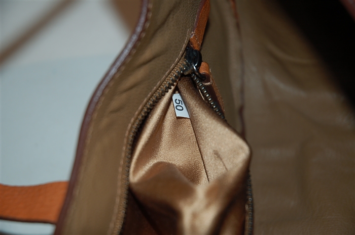 Saddle Brown Prada Hobo, size S