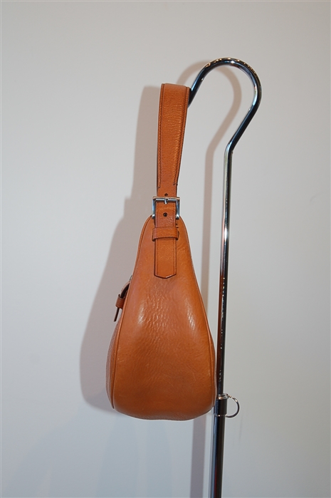 Saddle Brown Prada Hobo, size S