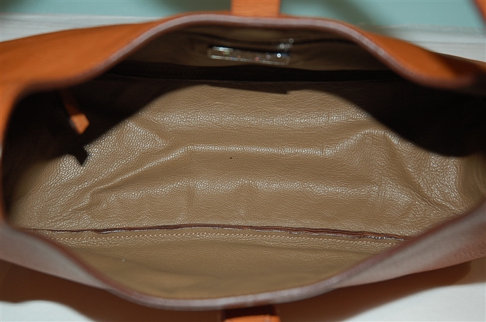 Saddle Brown Prada Hobo, size S