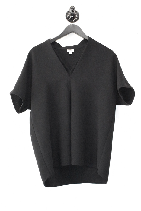 Basic Black Vince Short-Sleeved Top, size S