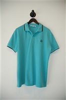 Teal Alexander McQueen - McQ Polo, size XL