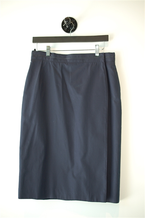 Navy Gucci - Vintage Wrap Skirt, size M