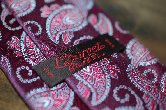 Deep Plum Charvet Tie, size M