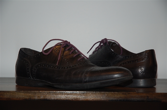 Black Leather Paul Smith - PS Oxford, size 8
