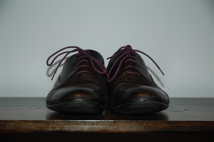 Black Leather Paul Smith - PS Oxford, size 8