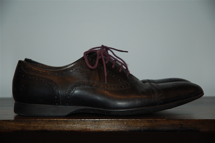 Black Leather Paul Smith - PS Oxford, size 8