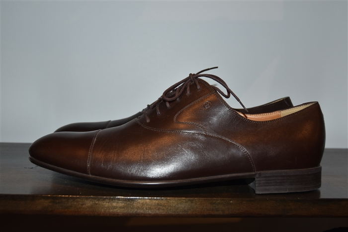Dark Leather Gucci Oxford, size 11.5