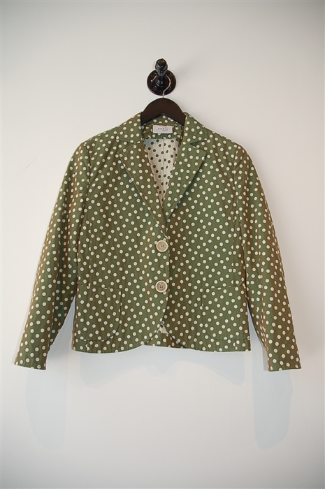 Green Apple Akris - Punto Blazer Jacket, size 8